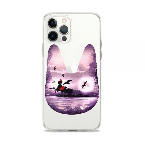 Kiki’s Delivery Service – Purple Jiji iPhone Case Ghibli Store ghibli.store
