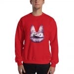 Kiki’s Delivery Service – Purple Jiji Sweatshirt Unisex Ghibli Store ghibli.store