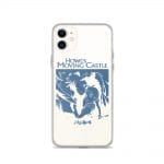 Howl’s Moving Castle Black & White iPhone Case Ghibli Store ghibli.store