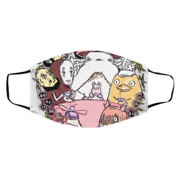 My Neighbor Totoro – Cat Bus Stained Glass Face Mask