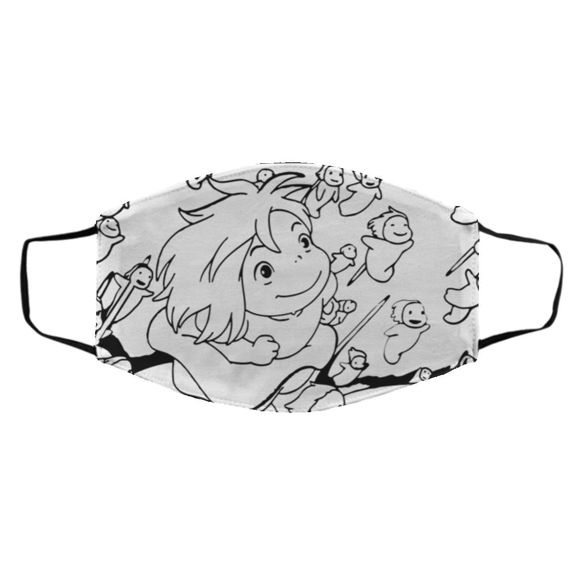 Ponyo – Freedom Sketch Face Mask