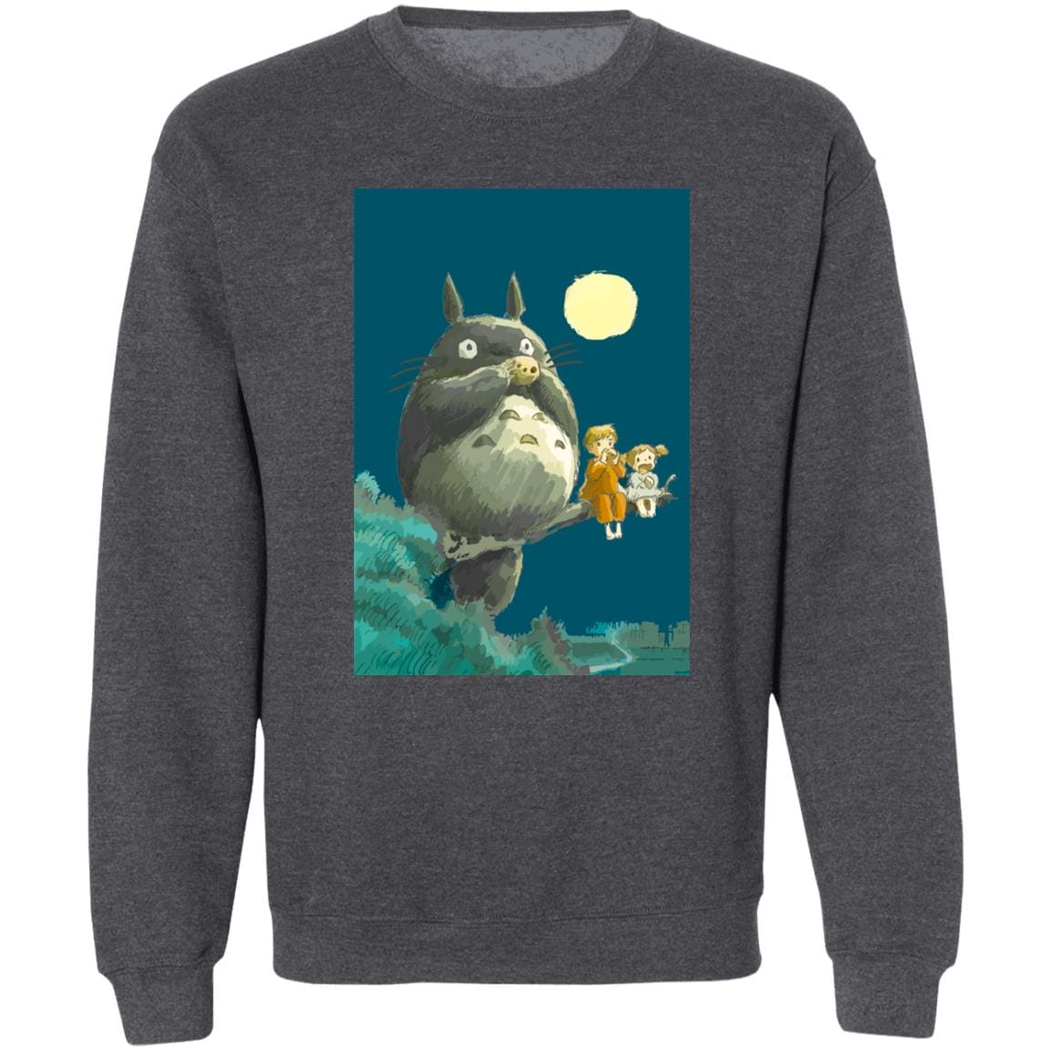 My Neighbor Totoro by the moon Sweatshirt Unisex Ghibli Store ghibli.store