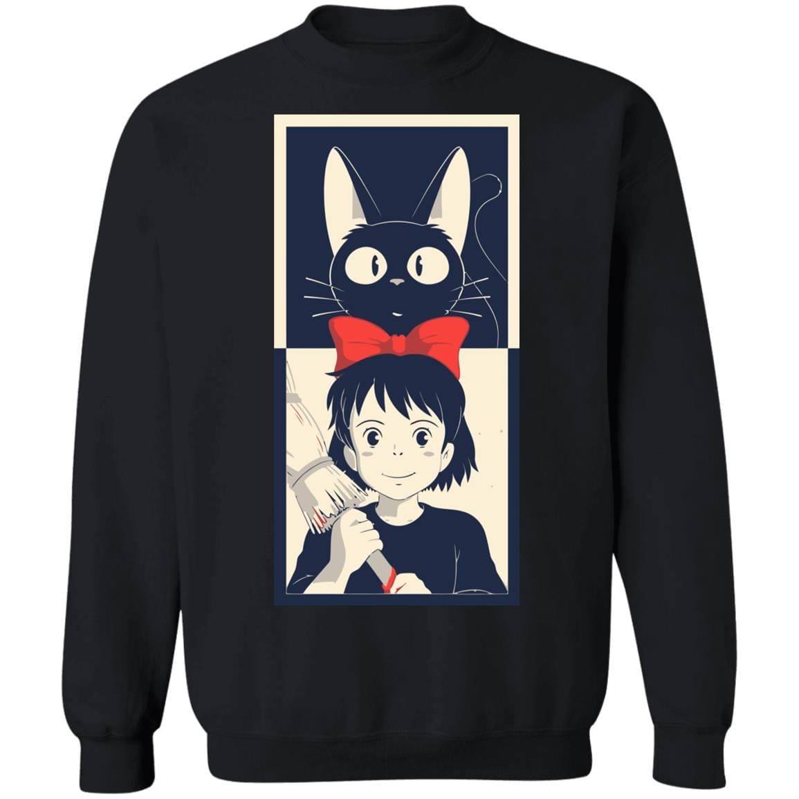 Sale Studio Ghibli X Kiki’s Delivery Service ‘Black Cat’ Sweater.