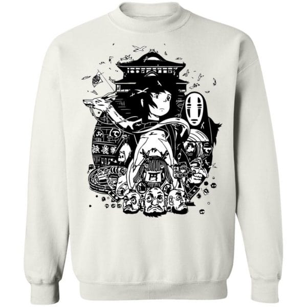 Spirited Away Art Collection Sweatshirt Unisex Ghibli Store ghibli.store