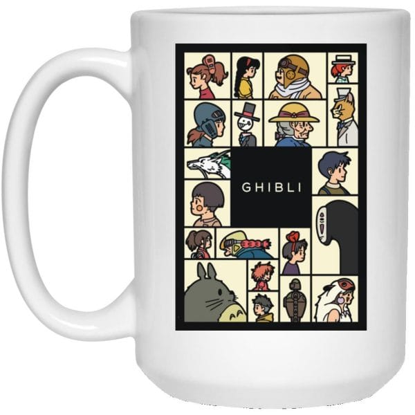Compilation Characters of Studio Ghibli Mug Ghibli Store ghibli.store