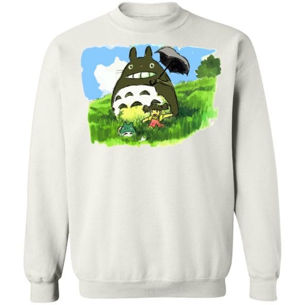 My Neighbor Totoro WaterColor Sweatshirt Unisex Ghibli Store ghibli.store