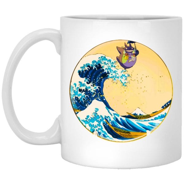 Totoro On The Waves Mug