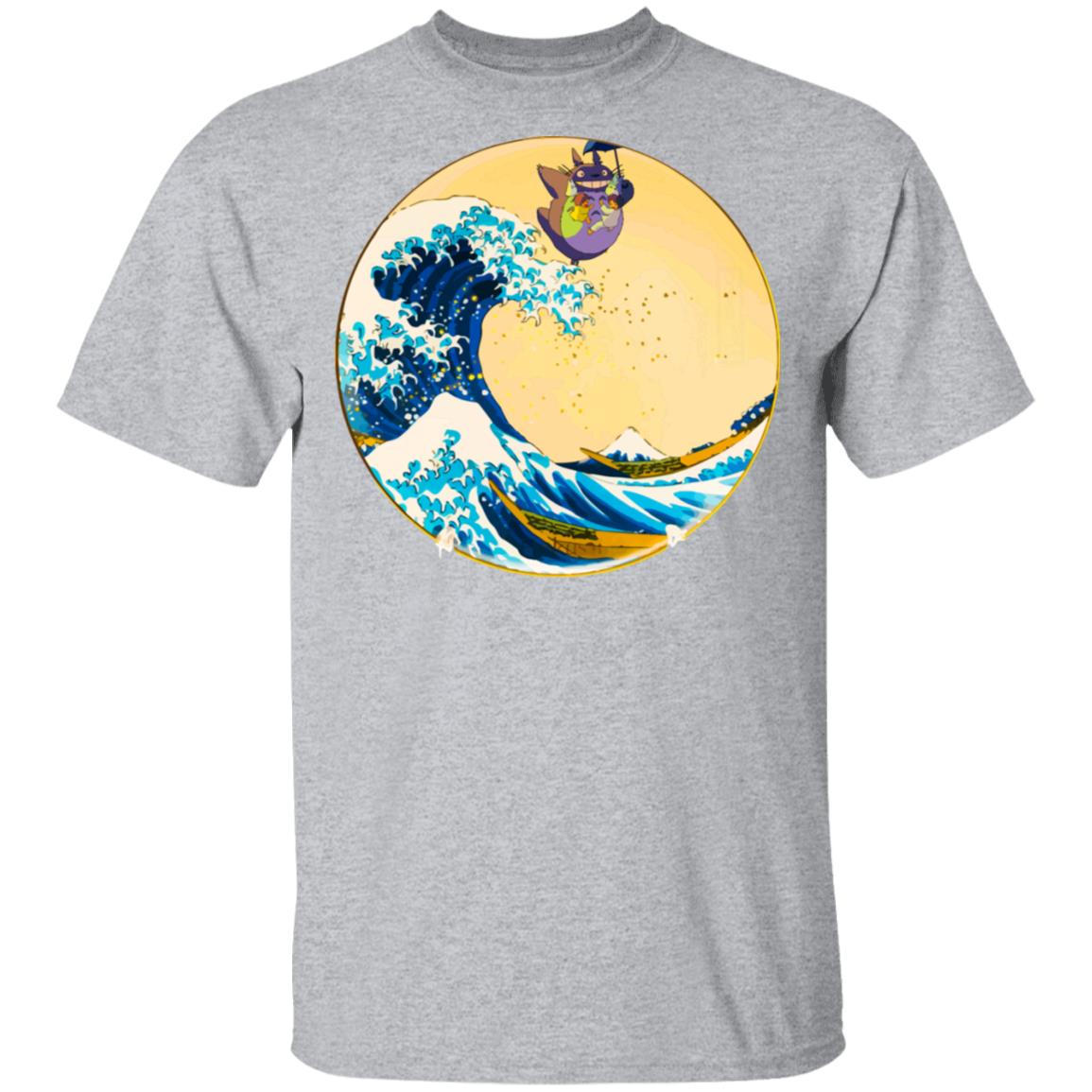 Totoro On The Waves T Shirt Unisex