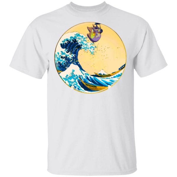 Totoro On The Waves T Shirt Unisex Ghibli Store ghibli.store