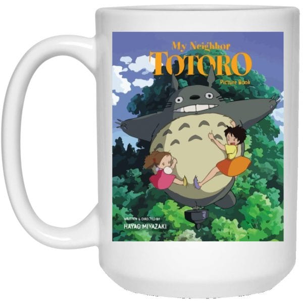 My Neighbor Totoro On The Tree Mug Ghibli Store ghibli.store