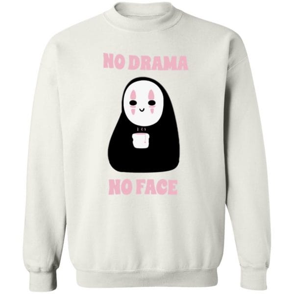 No Drama, No Face Sweatshirt Unisex Ghibli Store ghibli.store
