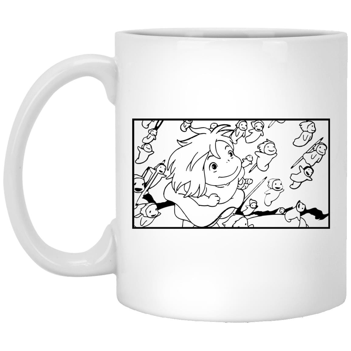 Ponyo – Freedom Sketch Mug
