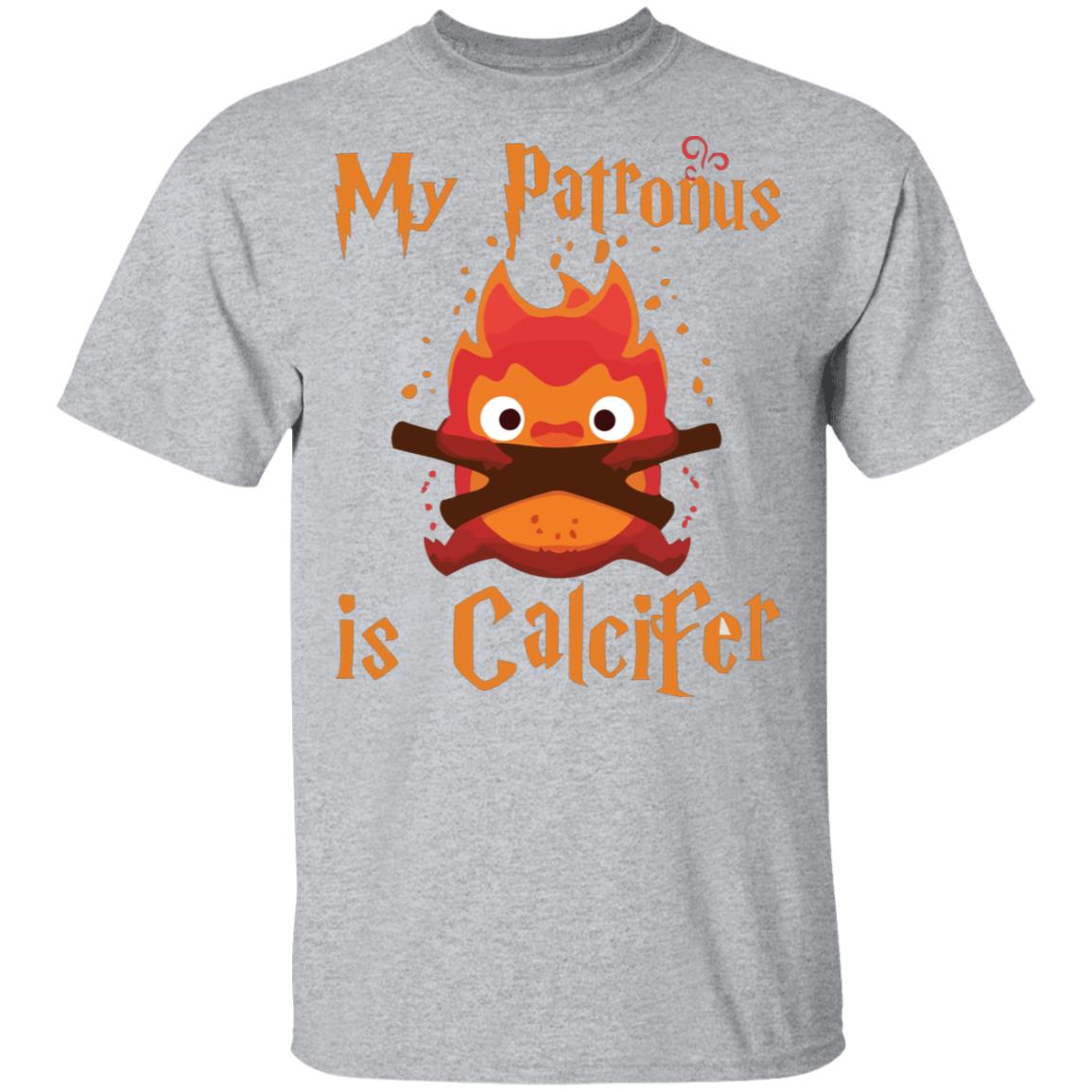 Howl’s Moving Castle – My Patronus is Calcifer T Shirt