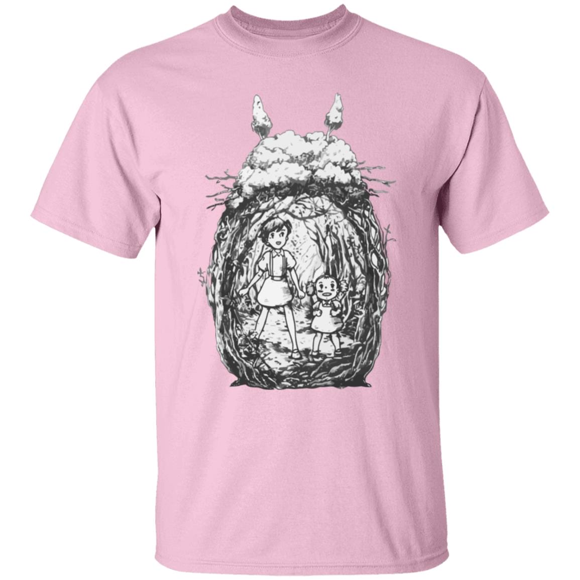 My Neighbor Totoro – Mei and Sastuki in the Forest T Shirt