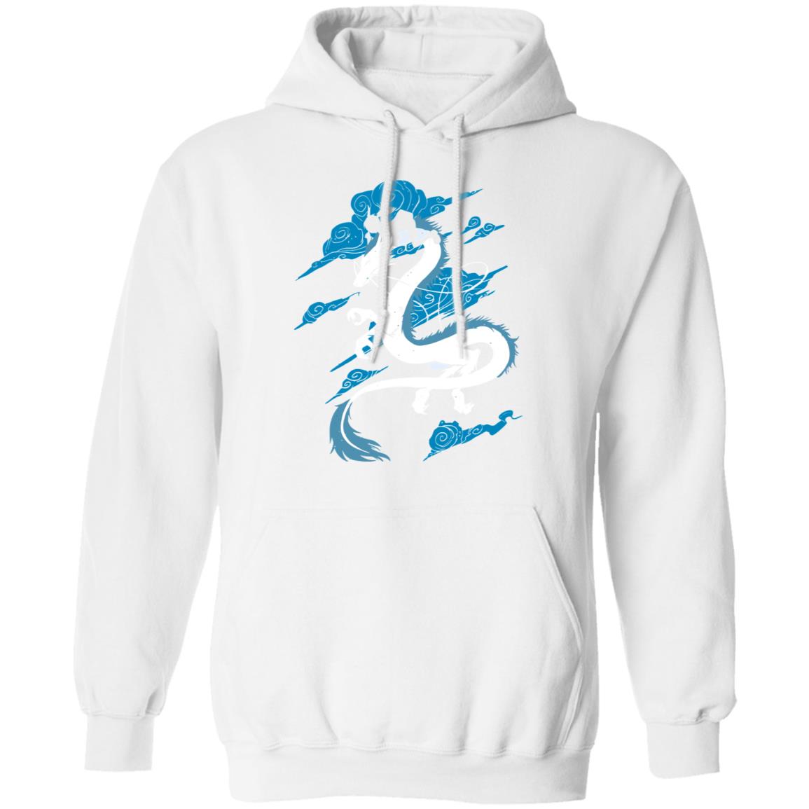 White dragon online hoodie