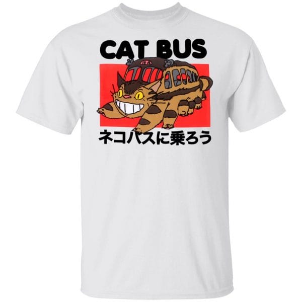 My Neighbor Totoro Cat Bus T shirt Ghibli Store ghibli.store