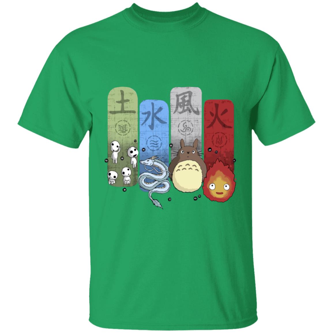 Ghibli Elemental T Shirt Unisex