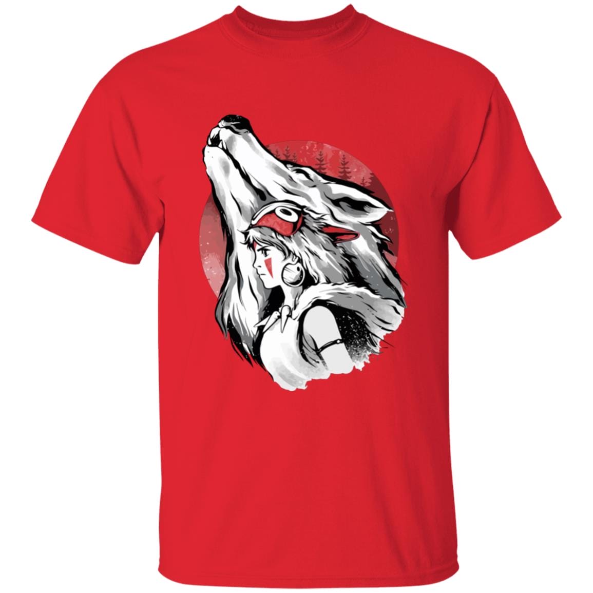 Princess Mononoke – Red Moon T Shirt