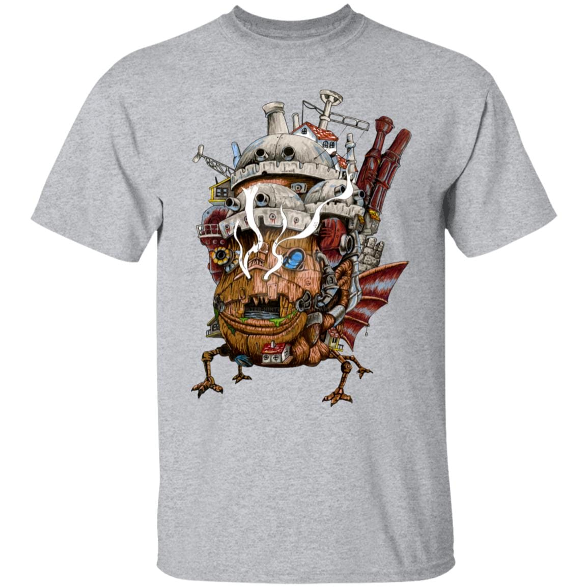 Howl's Moving Castle - Smoking T Shirt - Ghibli Store