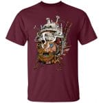 Howl’s Moving Castle – Smoking T Shirt Ghibli Store ghibli.store