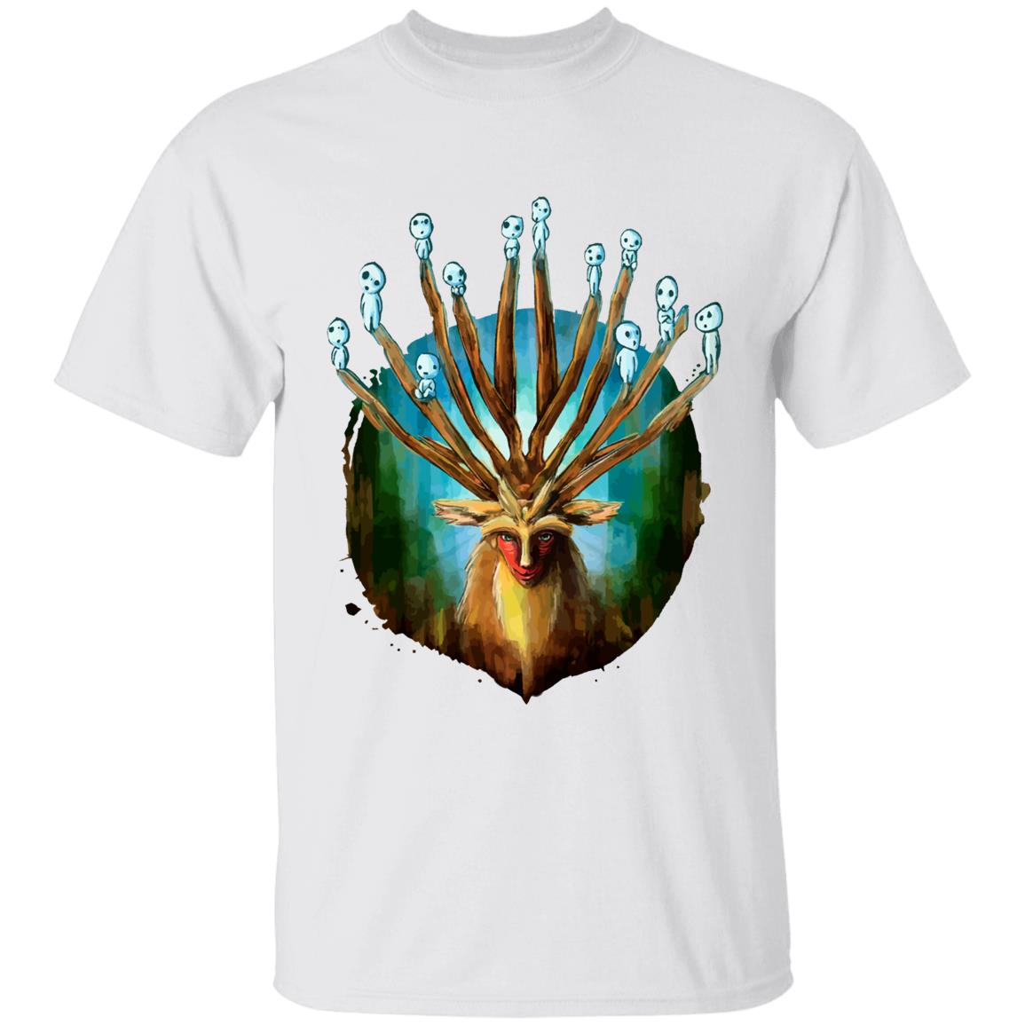 Princess Mononoke – Shishigami and The Tree Spirit T Shirt