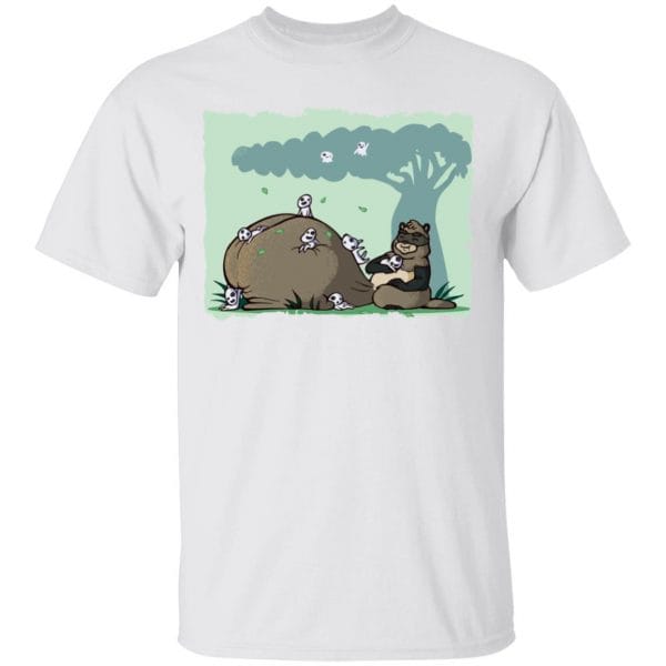 Pom Poko and the Tree Spirits T Shirt Ghibli Store ghibli.store