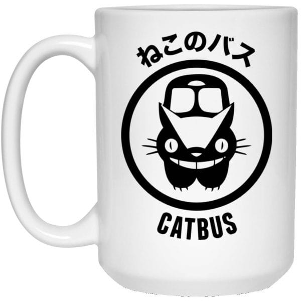 My Neighbor Totoro – Cat Bus Logo Mug Ghibli Store ghibli.store