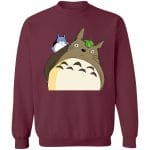 The Curious Totoro Sweatshirt Ghibli Store ghibli.store