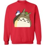 The Curious Totoro Sweatshirt Ghibli Store ghibli.store