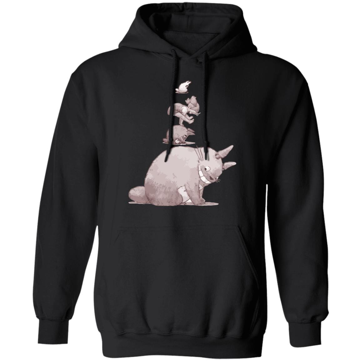 Totoro – Jump over the cow playing Hoodie