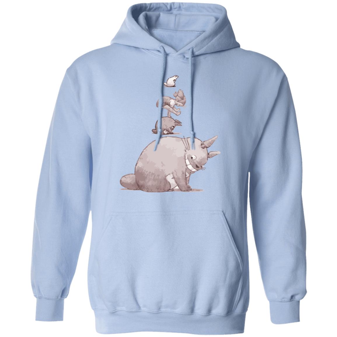Totoro – Jump over the cow playing Hoodie Ghibli Store ghibli.store