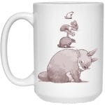 Totoro - Jump over the cow playing Mug 15Oz