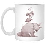 Totoro - Jump over the cow playing Mug 11Oz
