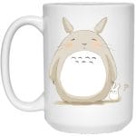 Cute Totoro Pinky Face Mug 15Oz