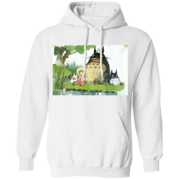 My Neighbor Totoro Picnic Fanart Sweatshirt Unisex Ghibli Store ghibli.store