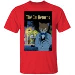 The Cat Returns Poster T Shirt Unisex Ghibli Store ghibli.store