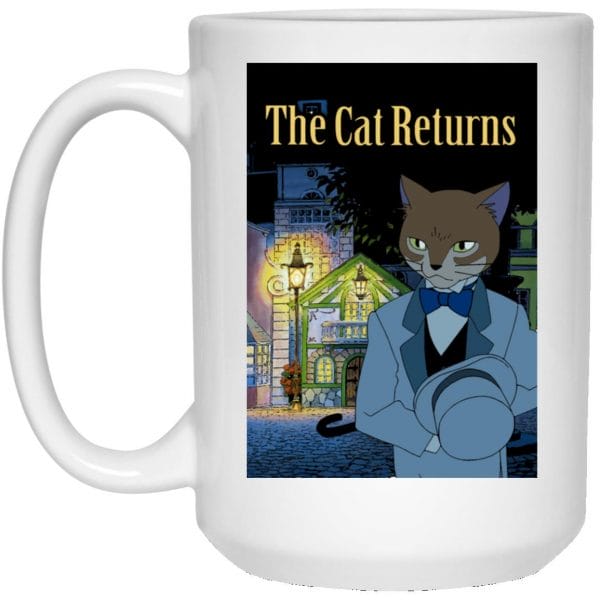The Cat Returns Poster Mug Ghibli Store ghibli.store