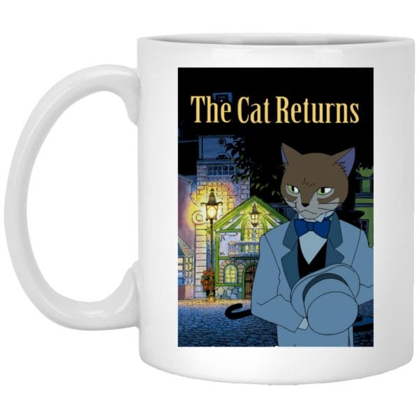 The Cat Returns Poster Mug Ghibli Store ghibli.store
