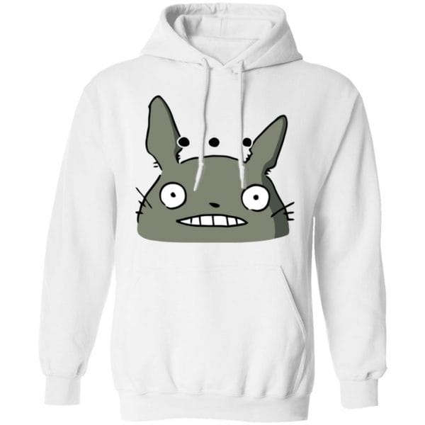 Totoro Poker Face Hoodie Unisex Ghibli Store ghibli.store