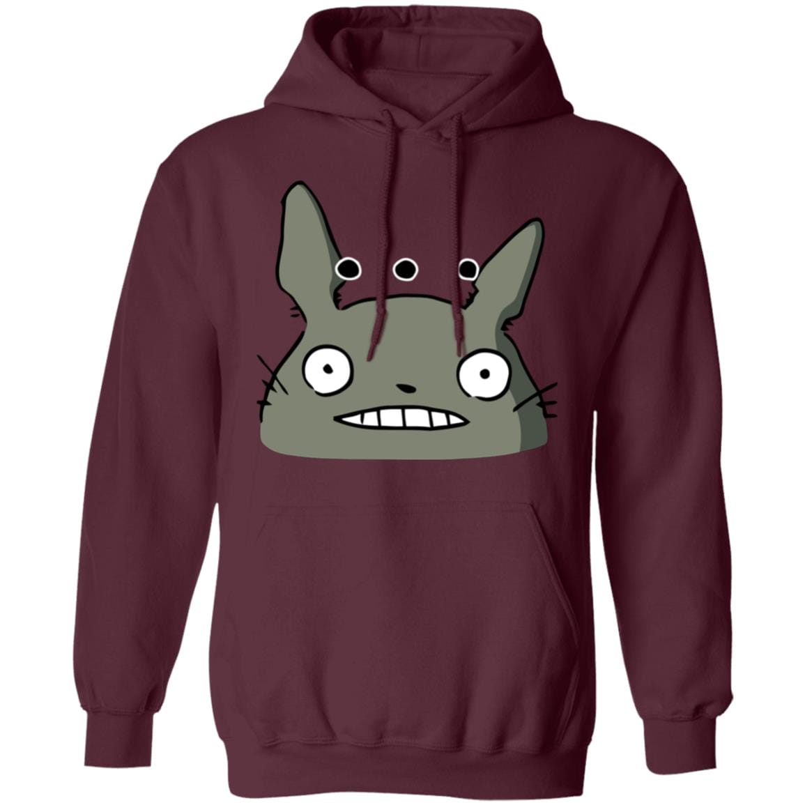 Totoro Poker Face Hoodie Unisex