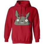 Totoro Poker Face Hoodie Unisex Ghibli Store ghibli.store
