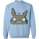 Totoro Poker Face Sweatshirt Unisex Ghibli Store ghibli.store