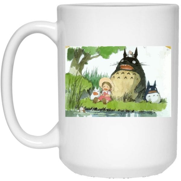 My Neighbor Totoro Picnic Fanart Mug Ghibli Store ghibli.store