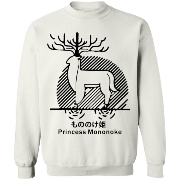 Princess Mononoke – Shishigami Line Art T Shirt Unisex Ghibli Store ghibli.store