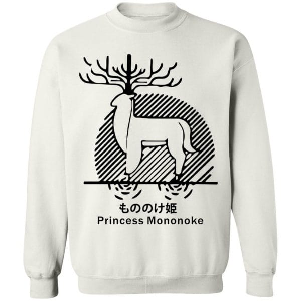 Princess Mononoke – Shishigami Line Art T Shirt Unisex
