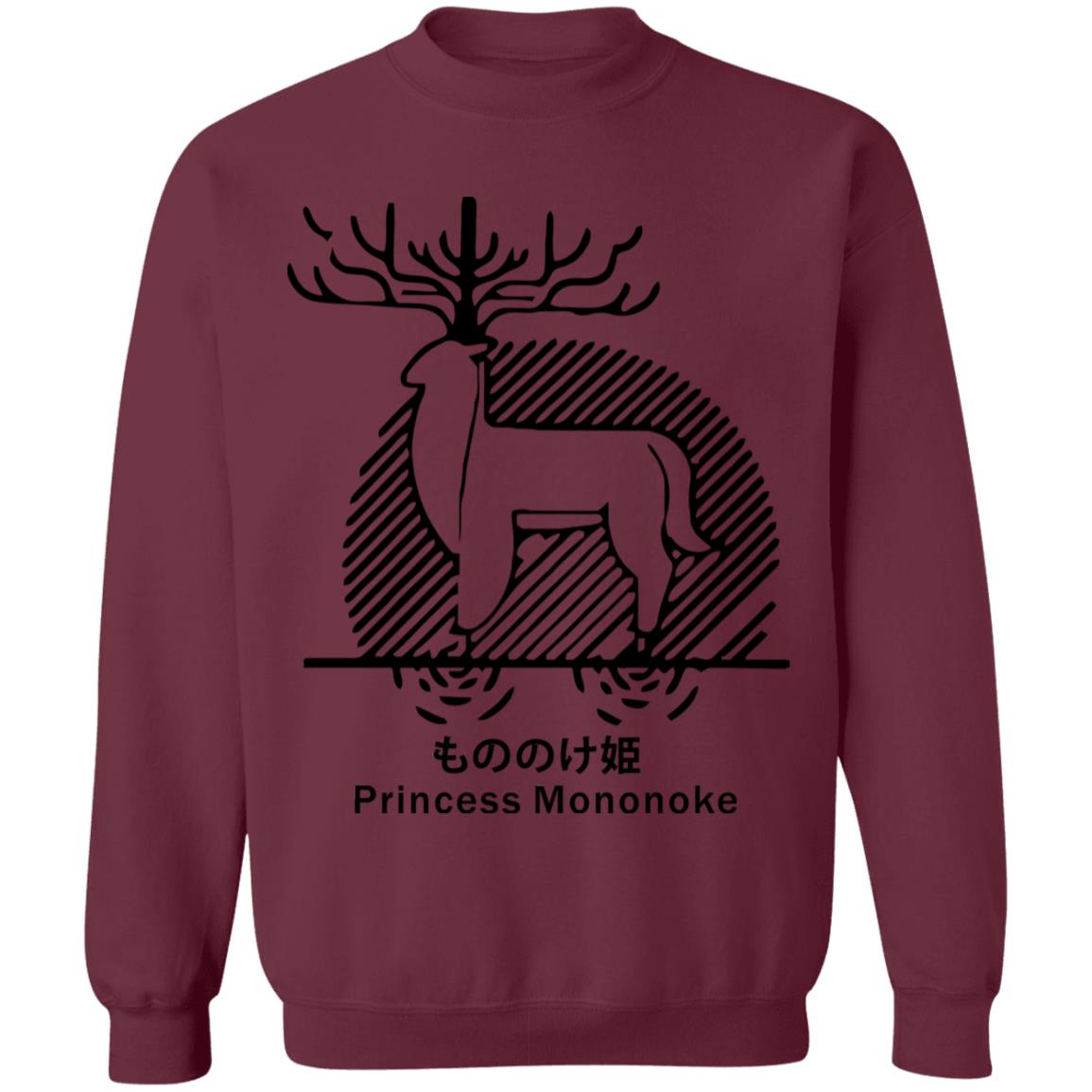 Princess Mononoke – Shishigami Line Art Sweatshirt Unisex