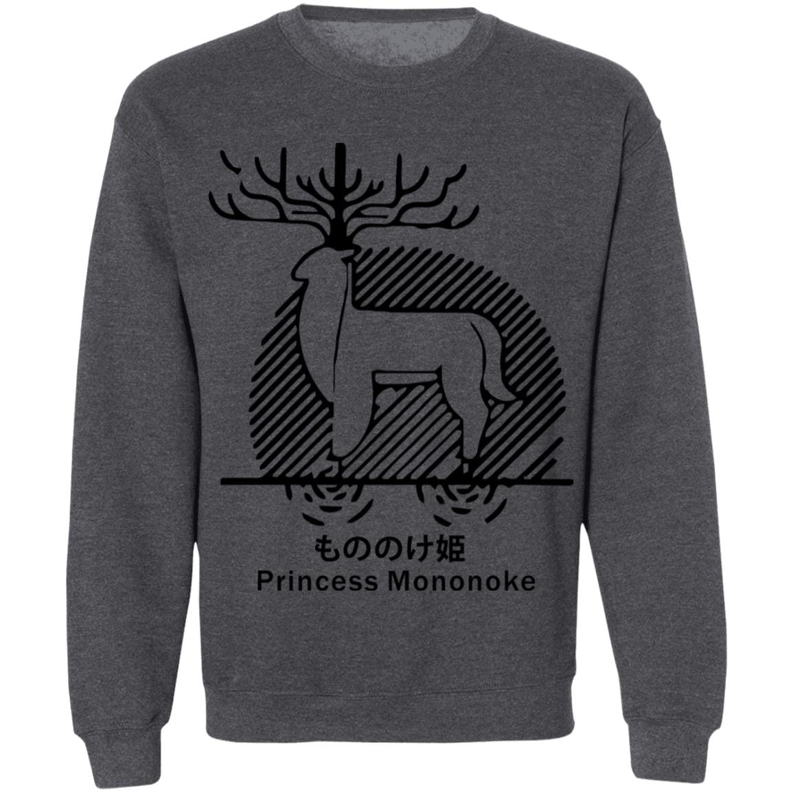 Princess Mononoke – Shishigami Line Art Sweatshirt Unisex