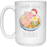 Ponyo Loves Ham Mug 15Oz