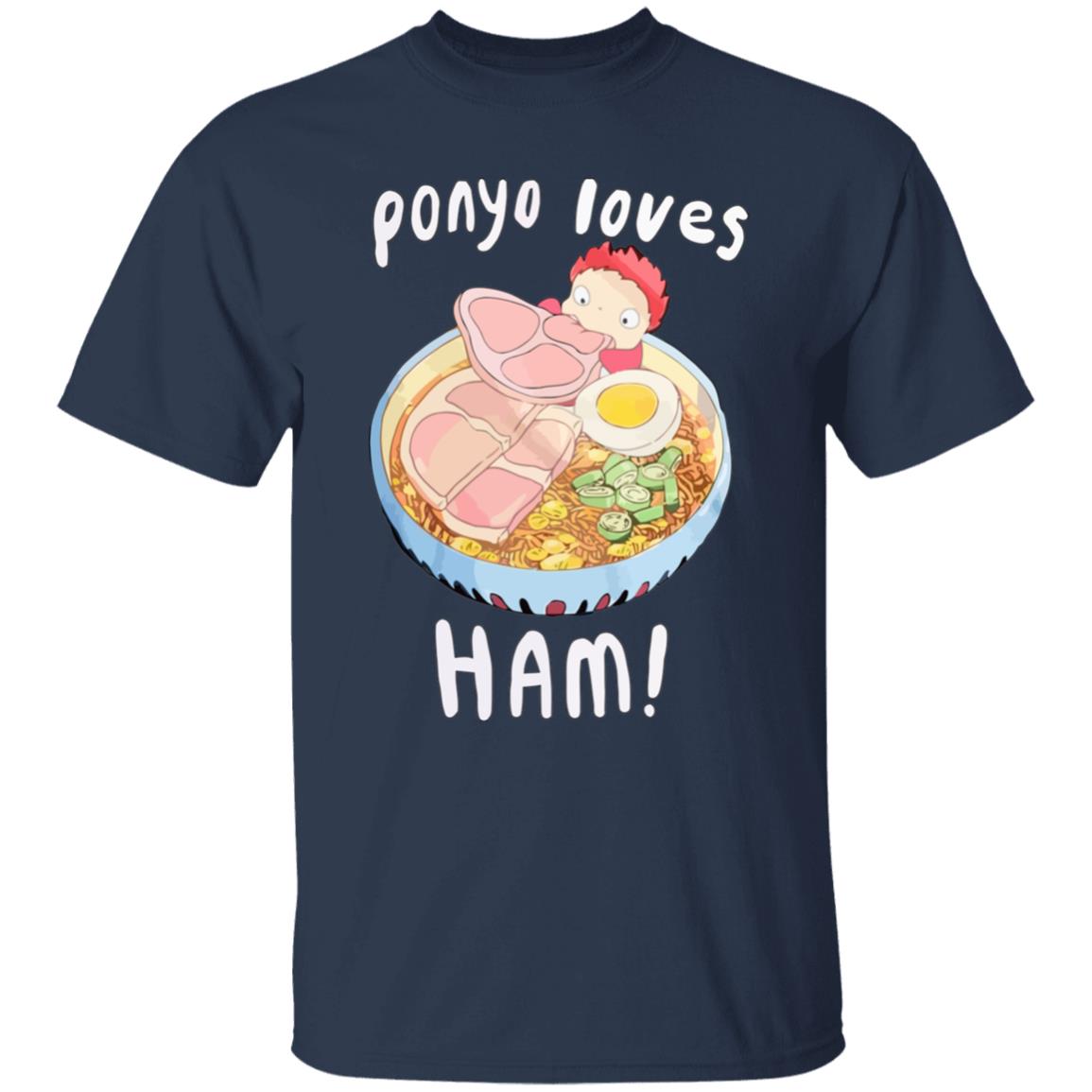 Ponyo Loves Ham T Shirt