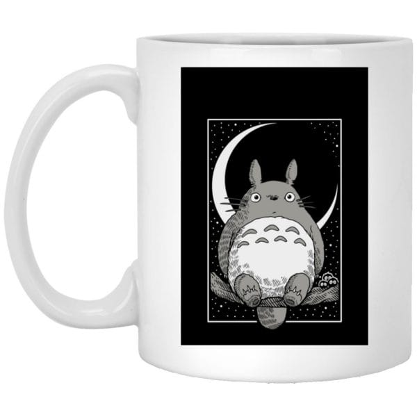 Studio Ghibli Black & White Art Compilation Mug